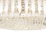 Qulik Modern Crystal Chandelier Hanging LED Ceiling Light image