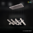 Qulik Modern Decorative Criss Cross LED Ceiling Light image