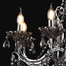 Qulik Modern Luxury Crystal Chandelier Pendent 8 Lamp image