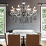 Qulik Modern Luxury Crystal Chandelier Pendent 8 Head Lamp image