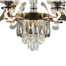 Qulik Modern Nordic Candle Crystal Chandelier Decoration Pendant Hanging Double Layer 3 Color LED Ceiling Light image