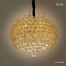 Qulik Modern Nordic Chandelier Decorative Hanging Crystal Apple LED Ceiling Light image