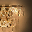 Qulik Modern Wall Lamp Basket Gold Plated Crystal Wall Appliques image