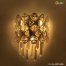 Qulik Modern Wall Lamp Basket Gold Plated Crystal Wall Appliques image