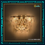 Qulik Modern Wall Lamp Basket Gold Plated Crystal Wall Appliques image