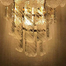 Qulik Modern Wall Lamp Basket Gold Plated Crystal Wall Appliques image