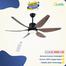 Qulik Silex 54 Inch Ceiling Fan (Light Wood) image