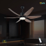Qulik Silex 54 Inch Ceiling Fan (Light Wood) image