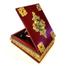Quran Sharif Box (Wooden and Metallic) - Golden Color Design image