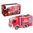 RC Fire Truck Rechargeable 2.4GHz Water Spray 7 Channel Remote Control Fire Rescue Toy Truck for Kids image