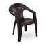 RFL Deluxe Garden Chair (Net Flower) - Rose Wood image