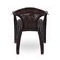RFL Deluxe Garden Chair (Net Flower) - Rose Wood image