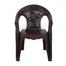 RFL Deluxe Garden Chair (Net Flower) - Rose Wood image