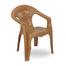 RFL Deluxe Garden Chair (Net Flower) - Sandal wood image