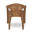 RFL Deluxe Garden Chair (Net Flower) - Sandal wood image