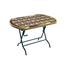 RFL Dining Table 4 Seat Oval S/L Print Diamond - SW image
