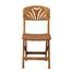 RFL Folding Casual Chair (Tulip-Bar) - Sandal Wood image