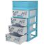 RFL Premium Closet 4 Drawer With Basket - Athena image