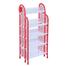 RFL Premium Kitchen Rack 5 Step - Red And White image