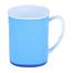 RFL Royal Mug 400 ML With Lid-White And Tr Blue image