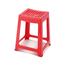 RFL Timber Stool High Red image