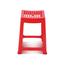 RFL Timber Stool High Red image