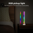 RGB LED Music Rhythm Visualizer Bar Smart App Voice Control Colorful Ambient Light Black Charging image