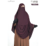 Glam Touch Rufi - Extra Long Instant Ready Hijab And Niqab Set image