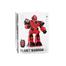 Radio-Controlled Robot Planet Warrior Red Three Stars -132628087 image