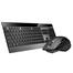 Rapoo 9900M Multi-Mode Wireless Keyboard And Mouse Combo- Black image