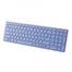 Rapoo E9350G Purple Multi-Mode Wireless Keyboard- Purple image