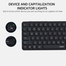 Rapoo E9350L Blade Ultra-slim Multi-mode Wireless Keyboard Balck image