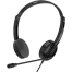 Rapoo H102 Wired Stereo Headphone Balck image