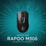 Rapoo M306 Wireless Optical Mouse Black image