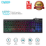 Rapoo V500PRO-98 Red Switch Backlit Mechanical Gaming Keyboard Black image