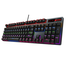 Rapoo V500PRO MT Multimode Wireless Blue Switch Mechanical Gaming Keyboard-Black image