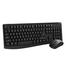 Rapoo X1800 Pro Wireless Optical Keyboard Mouse Combo- Black image