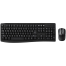 Rapoo X1800 Pro Wireless Optical Keyboard Mouse Combo- Black image