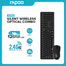 Rapoo X2100 Wireless Black Optical Keyboard and Mouse Combo Black image