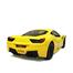 Rc Rechargeable Car Jack Royal 2.4Ghz Radio Control Ferrari 458 Super Car (Big Size) (Yellow) image