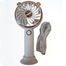 Rechargeable Desk Table Mini Fan White colour image