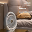 Rechargeable EM-KN9933 AC/DC 7 Inch Mini Table Fan With LED image