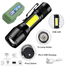 Rechargeable Led Zoom Torch Light image