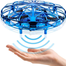Rechargeable Ufo Mini Drone And Anti Collision Hand Controlled Flying Toy For Children image