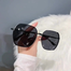 Rectangle Oversized Vintage Sunglasses for Women Big Frame Square image