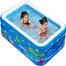 Rectangular Quick Set Inflatable Pool with Free Electric Pumper Above Ground Swimming Pool 120Cm (Any Colour). image