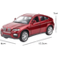 Red 1:26 Scale Diecast Bmw X6 Suv Model image