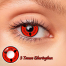 Red Color HD9-RED Naruto Sharinghan Contact Lens image