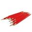 Faber Castell Red Matt HB Pencil image