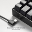 REDRAGON K631 CASTOR WIRED BLACK MECHANICAL KEYBOARD image